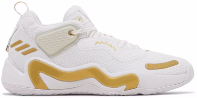 adidas D.O.N. Issue #3 'White Gold Metallic' GW2959 adidas D.O.N. Issue #3 'White Gold Metallic' GW2959