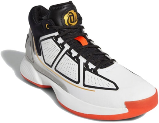 adidas D Rose 10 減震防滑耐磨 中筒 籃球鞋 男款 紅白 Lookbook adidas D Rose 10 減震防滑耐磨 中筒 籃球鞋 男款 紅白