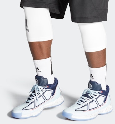 adidas D Rose 10 減震耐磨防滑 高筒 籃球鞋 男款 天藍 Sizing adidas D Rose 10 減震耐磨防滑 高筒 籃球鞋 男款 天藍
