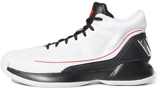 아디다스 D 로즈 10 "화이트 블랙 레드" EH2369 Buy 아디다스 D 로즈 10 "화이트 블랙 레드" EH2369