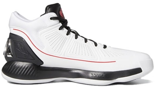 아디다스 D 로즈 10 "화이트 블랙 레드" EH2369 Order 아디다스 D 로즈 10 "화이트 블랙 레드" EH2369