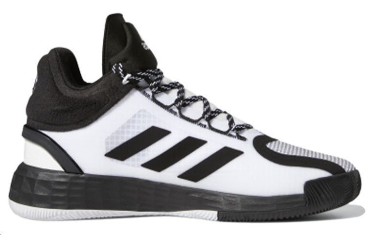 Lookbook adidas D Rose 11 'Oreo' Lelaki Kasut Sukan Hitam Putih FY0896