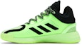 Lookbook adidas D Rose 11 'Signal Green' Lelaki Sneakers FU7405
