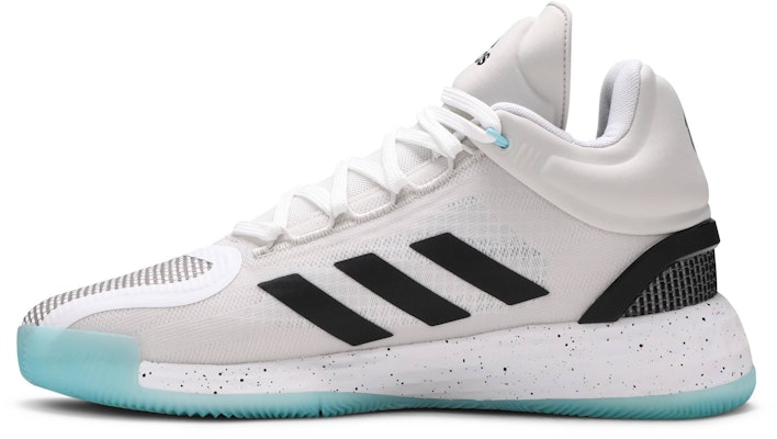 adidas D Rose 11 'White Black Speckled' FX6539 Lookbook adidas D Rose 11 'White Black Speckled' FX6539