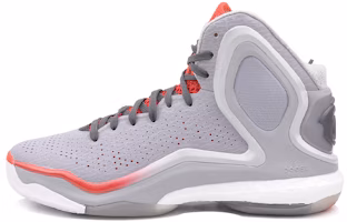 adidas D Rose 5 Boost 'Clear Onix Scarlet Wht' G98703 adidas D Rose 5 Boost 'Clear Onix Scarlet Wht' G98703