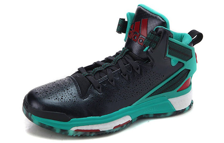 Lookbook adidas D Rose 6 Hitam/Hijau Q16930