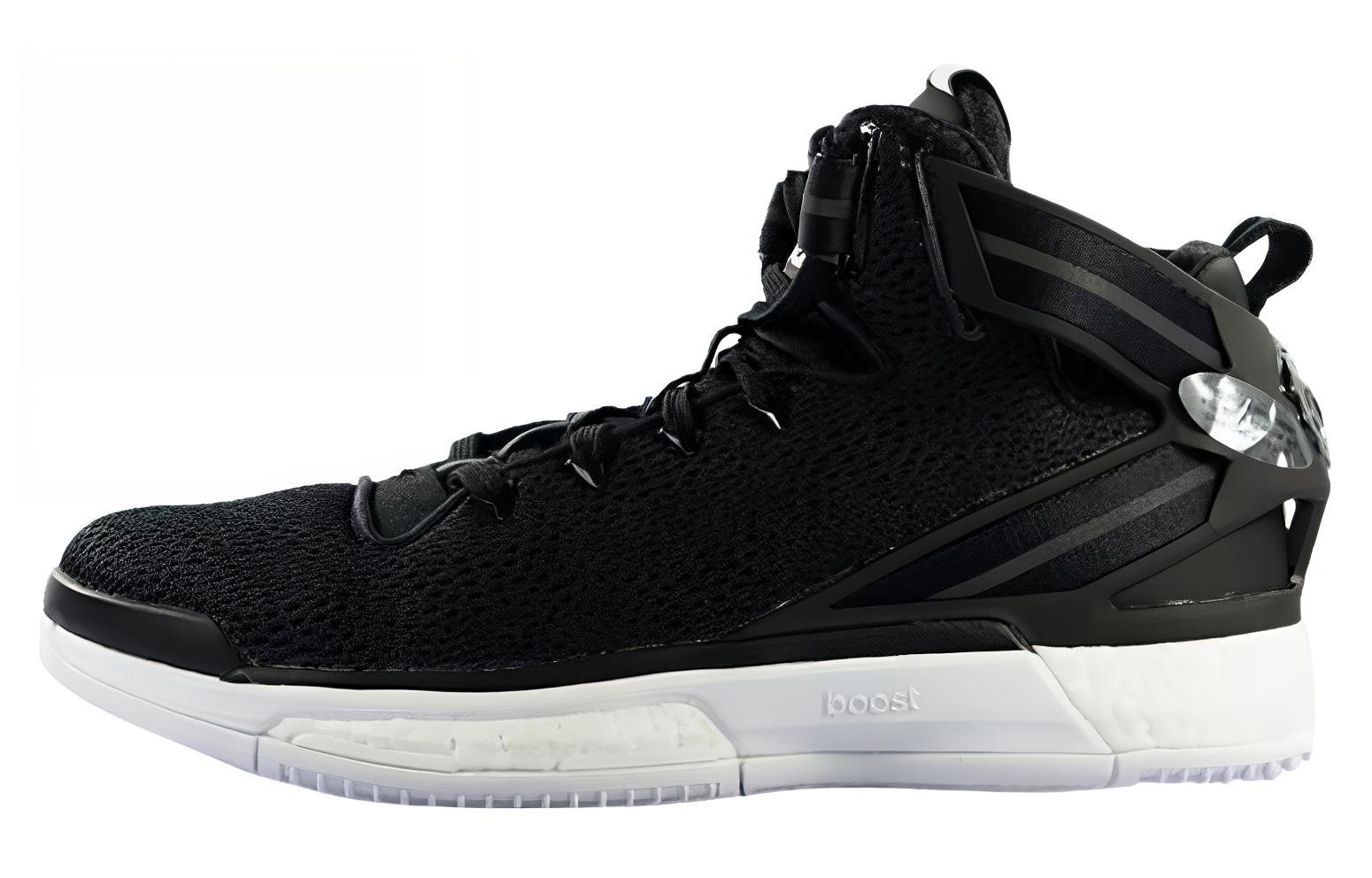 adidas D Rose 6 Boost Black White F37128