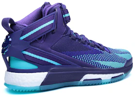 Shop adidas D Rose 6 Boost 高筒 籃球鞋 男款 藍色