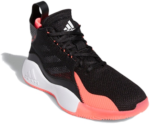 adidas D Rose 773 2020 'Hitam Signal Pink' FW8663 Lookbook adidas D Rose 773 2020 'Hitam Signal Pink' FW8663