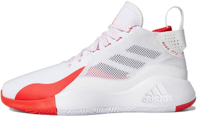 adidas D Rose 773 2020 'White Vivid Red' FX7120 Buy adidas D Rose 773 2020 'White Vivid Red' FX7120