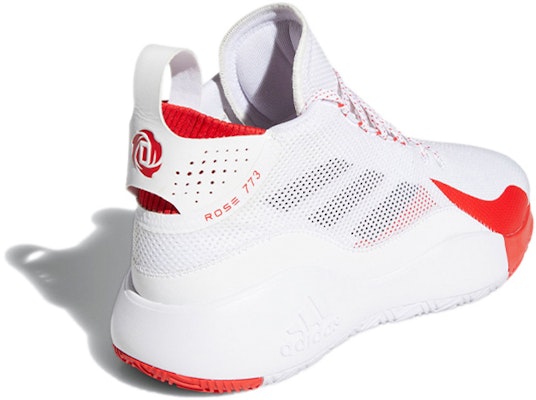 adidas D Rose 773 2020 'Putih Vivid Merah' FX7120 Shop adidas D Rose 773 2020 'Putih Vivid Merah' FX7120