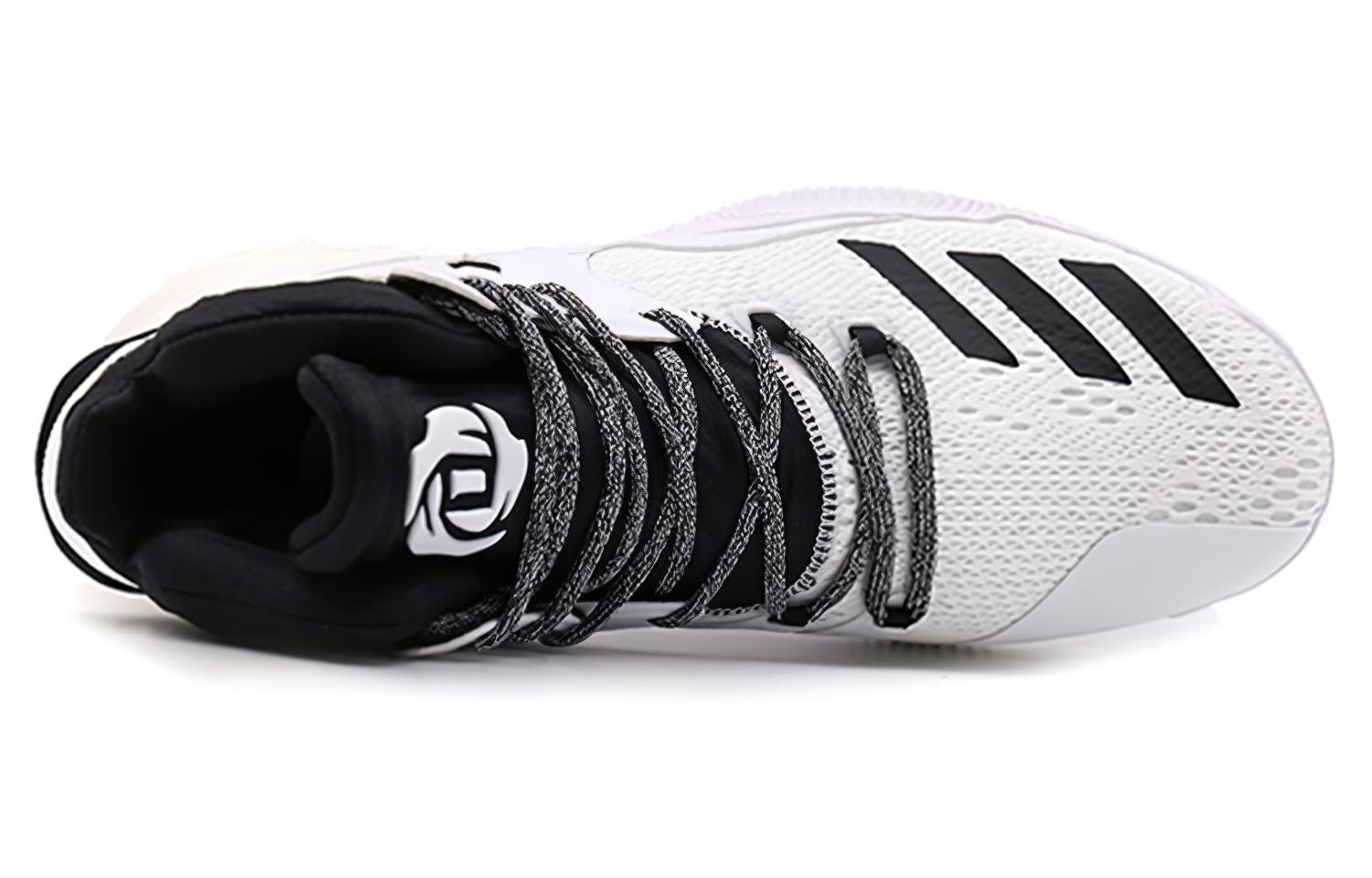 Lookbook 阿迪达斯 D Rose 7 白黑配色篮球鞋 B54137