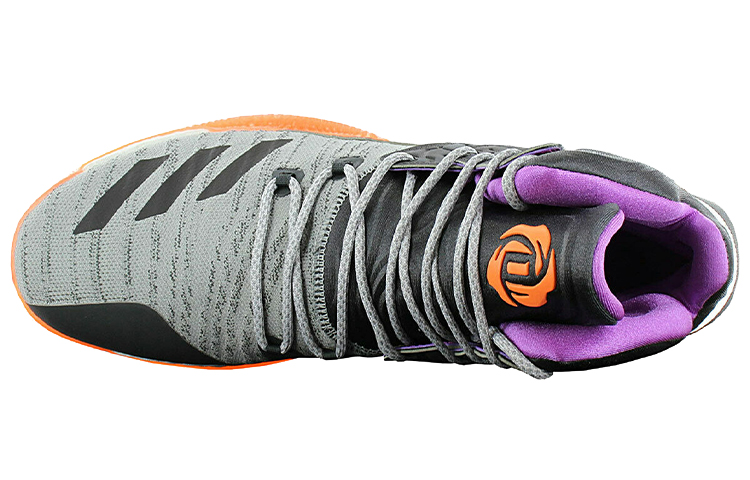adidas D Rose 7 Primeknit 'Grey Orange' 圖 5