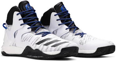 Cheap adidas D Rose 7 Primeknit 舒適 耐磨 高幫 實戰籃球鞋 男款 白黑