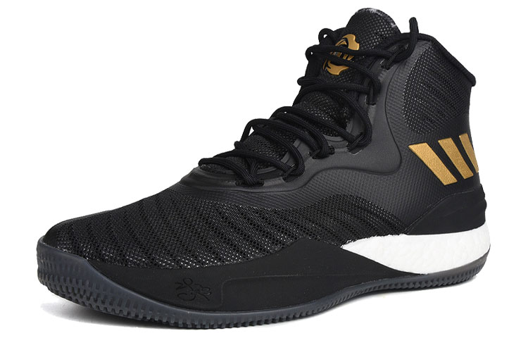Lookbook adidas D Rose 8 ''Zwart Goud Wit'' CQ1618
