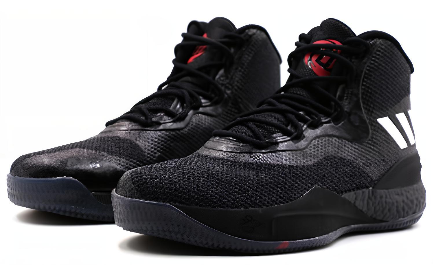 Lookbook adidas D Rose 8 CNY Boost 'Hitam Merah' CQ0846