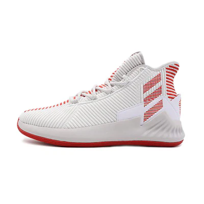 adidas D Rose 9 9 Shock Absorption Non-Slip White Red