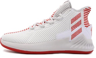 adidas D Rose 9 9 Shock Absorption Non-Slip White Red AQ0038 adidas D Rose 9 9 Shock Absorption Non-Slip White Red AQ0038