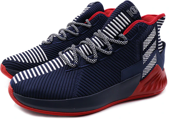 adidas D Rose 9 ''Blau Rot'' AQ0036 Lookbook adidas D Rose 9 ''Blau Rot'' AQ0036
