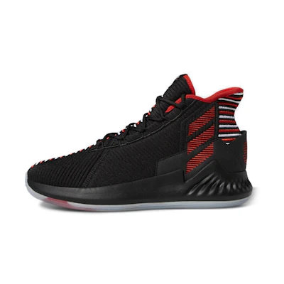 adidas Derrick Rose 9 GEEK UP 'Black White Red'