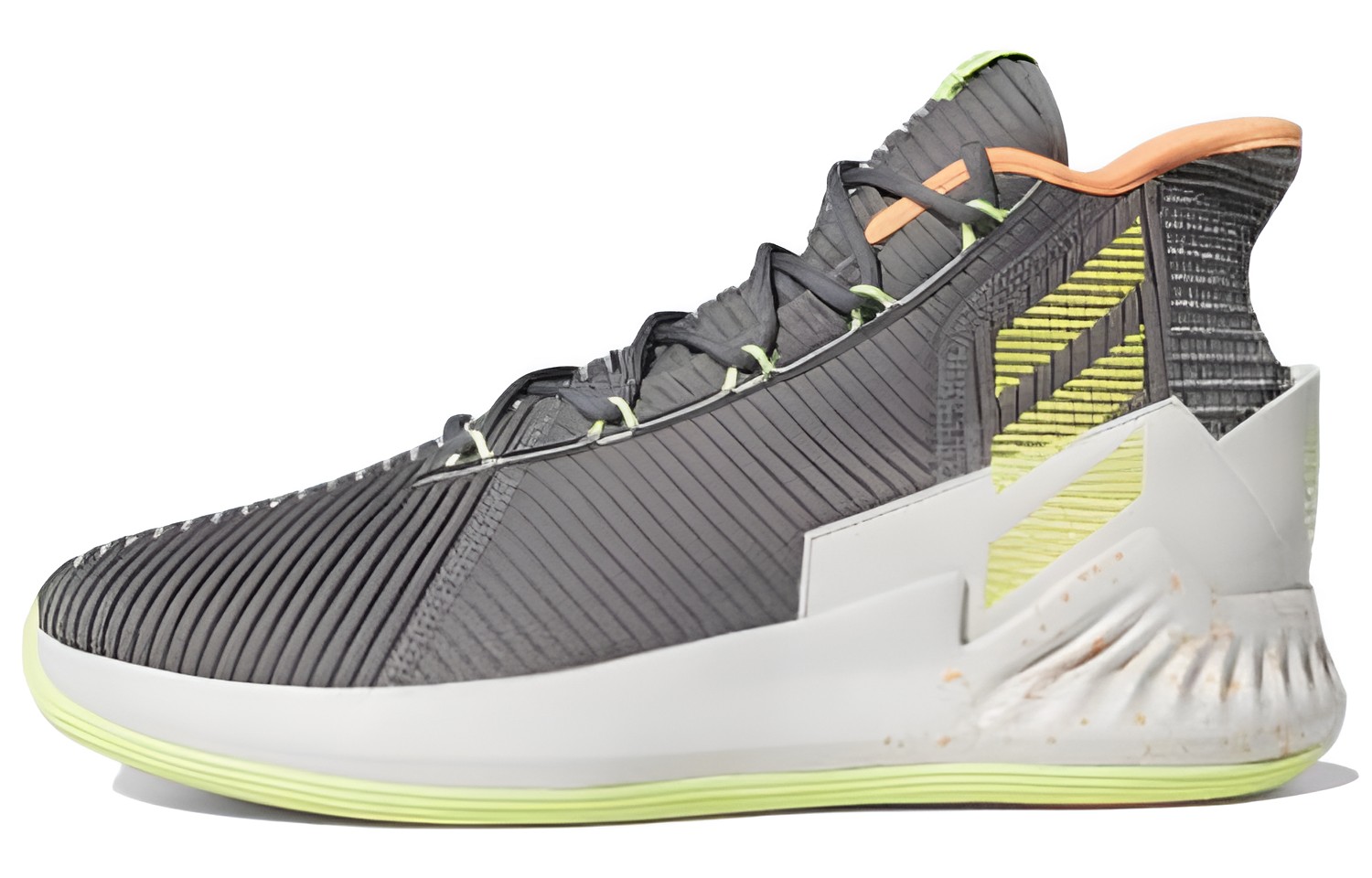 adidas D Rose 9 'Grey Shock Yellow' F99886