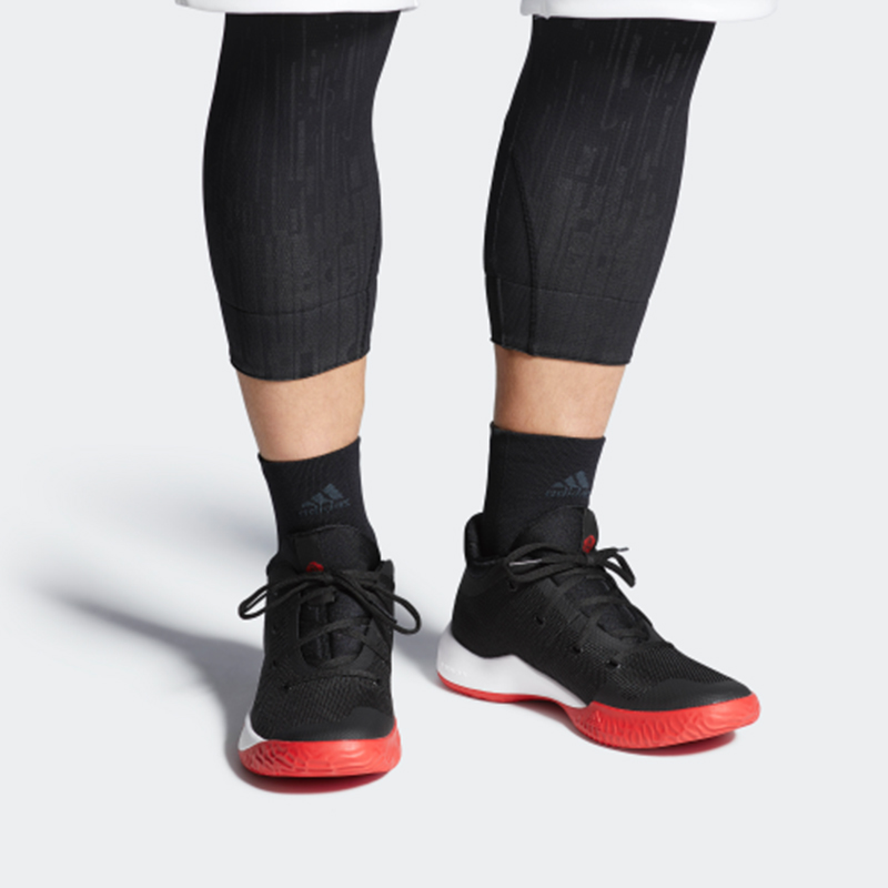 Sizing adidas D Rose Menace 3 Hitam/Merah Lelaki CQ0522