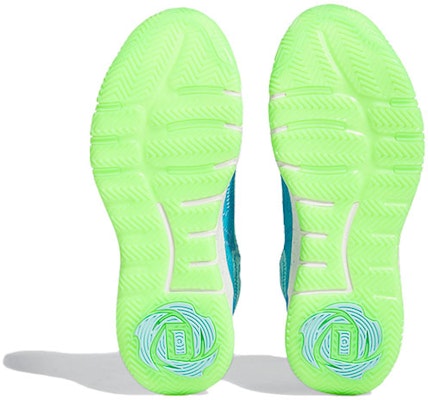 adidas D Rose Son of Chi 2 'Aqua Solar Verde' HQ1006 Details for adidas D Rose Son of Chi 2 'Aqua Solar Verde' HQ1006