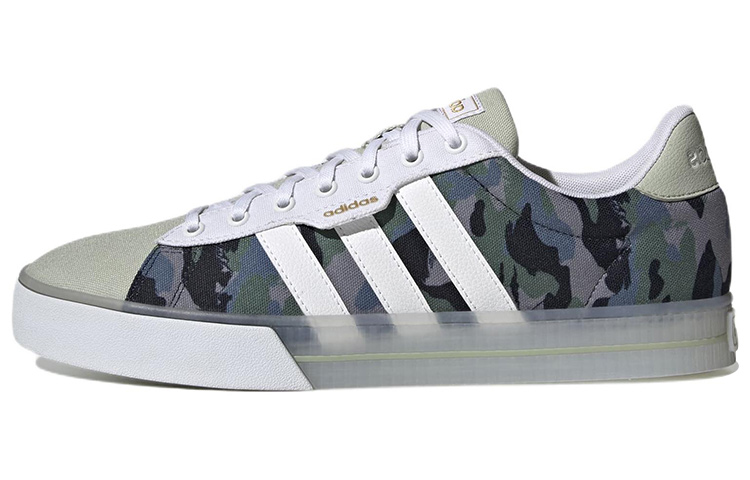 adidas Daily 3.0 'White Halo Green Camo' GY9670