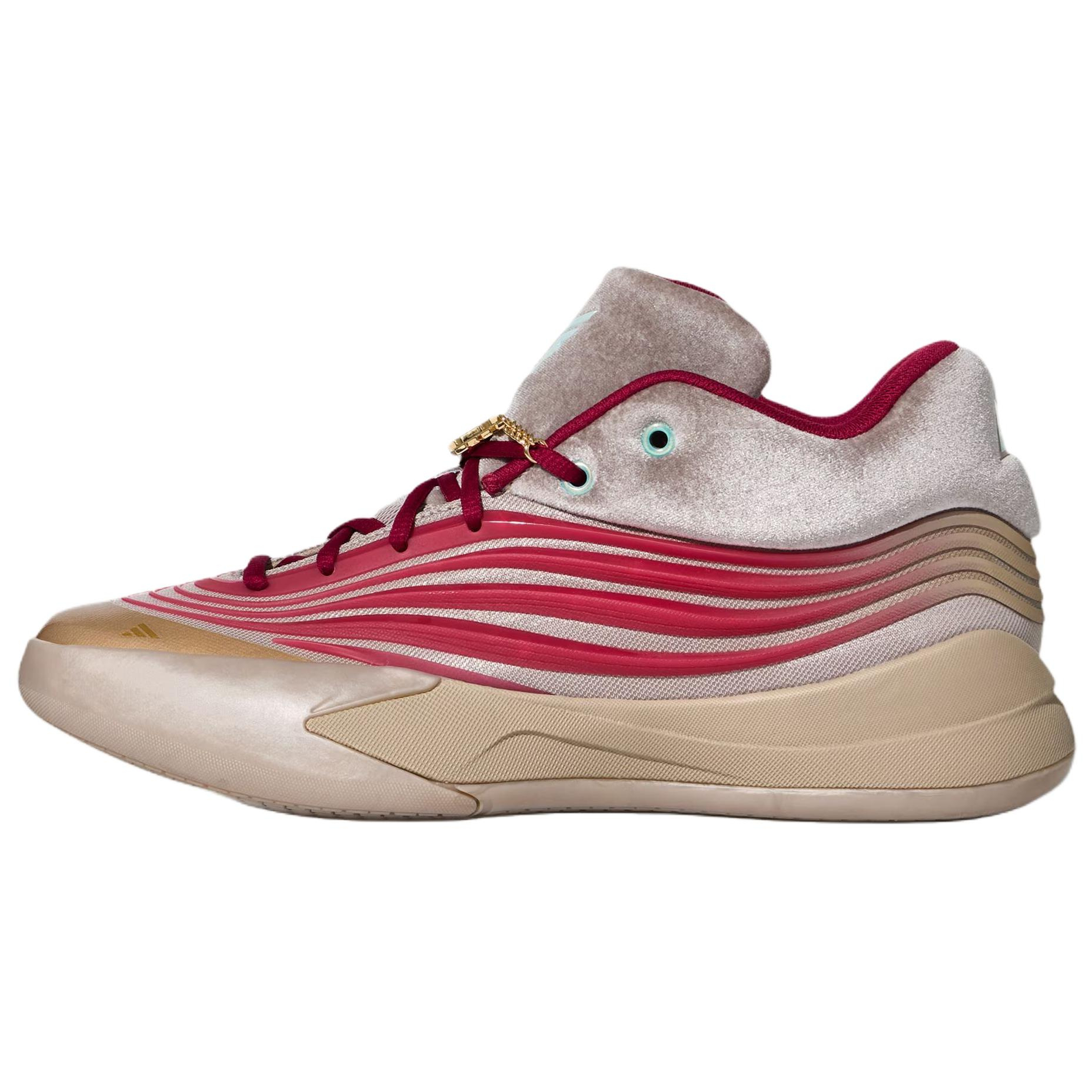 adidas Dame 10 CNY New Year Basketball Shoes Gray/Red KI7570