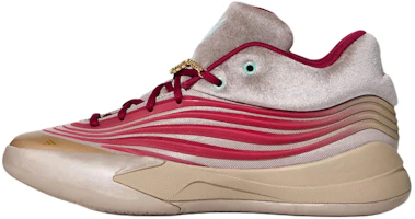 adidas Dame 10 CNY New Year Basketball Shoes Gray/Red KI7570 adidas Dame 10 CNY New Year Basketball Shoes Gray/Red KI7570