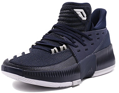 adidas Dame 3 'Navy Kampus' BY3190 Lookbook adidas Dame 3 'Navy Kampus' BY3190