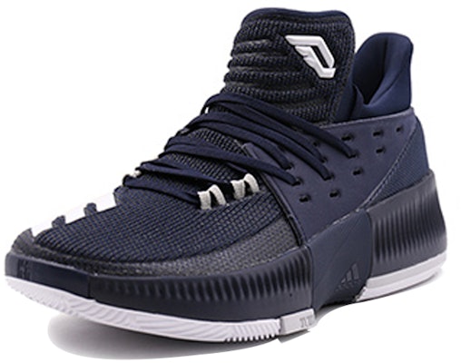 adidas Dame 3 防滑 低筒 復古籃球鞋 男款 藍色 Lookbook adidas Dame 3 防滑 低筒 復古籃球鞋 男款 藍色