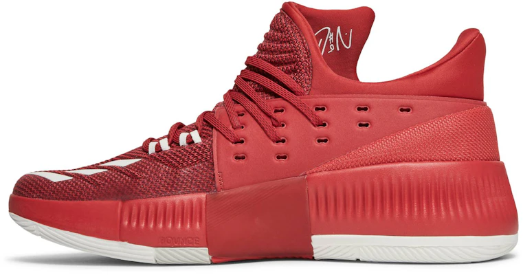 adidas Dame 3 'Merah Power' BY3192 Lookbook adidas Dame 3 'Merah Power' BY3192