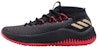 adidas Dame 4 'Hitam Scarlet Emas' CQ1422