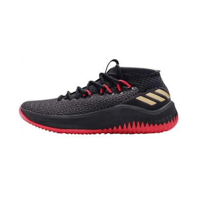 adidas Dame 4 'Black Scarlet Gold'