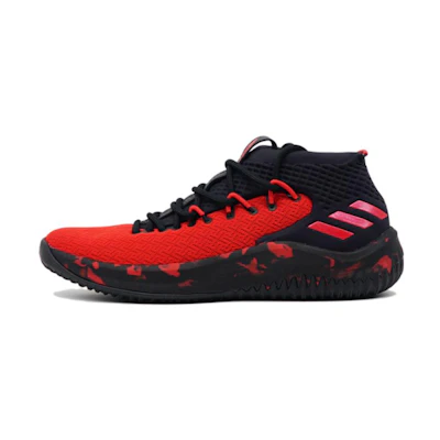 adidas Dame 4 Lillard Shoes 'Red Black'