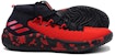 adidas Dame 4 Lillard Kasut 'Merah Hitam' F99899