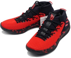 adidas Dame 4 Lillard Kasut 'Merah Hitam' F99899 Shop adidas Dame 4 Lillard Kasut 'Merah Hitam' F99899