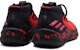 adidas Dame 4 Lillard Kasut 'Merah Hitam' F99899