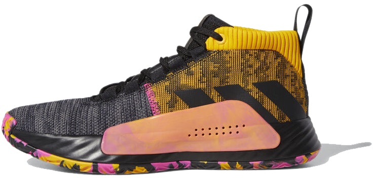 adidas-dame-5-core-black-shock-pink