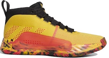 adidas D lillard 5 “Dame Goose“ 潮流運動 防滑耐磨 低筒 籃球鞋 男款 黃 Order adidas D lillard 5 “Dame Goose“ 潮流運動 防滑耐磨 低筒 籃球鞋 男款 黃