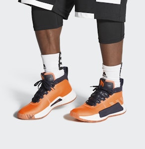 adidas Dame 5 'Naranja Flash' EF9801 Details for adidas Dame 5 'Naranja Flash' EF9801