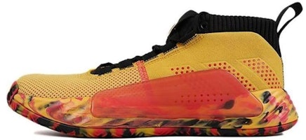 adidas Dame 5 Retro Yellow Orange EE4055 adidas Dame 5 Retro Yellow Orange EE4055