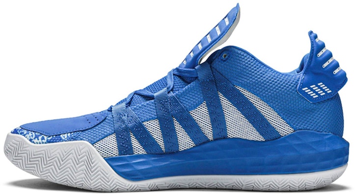 adidas D lillard 6 喊叫者應對 低筒 實戰籃球鞋 男女同款 藍 Lookbook adidas D lillard 6 喊叫者應對 低筒 實戰籃球鞋 男女同款 藍