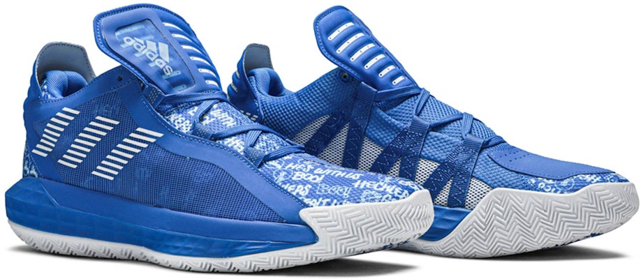 adidas D lillard 6 喊叫者應對 低筒 實戰籃球鞋 男女同款 藍 Cheap adidas D lillard 6 喊叫者應對 低筒 實戰籃球鞋 男女同款 藍
