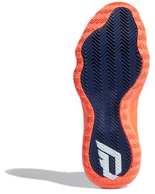 adidas Dame 6 'Signal Coral' FX2040 Details for adidas Dame 6 'Signal Coral' FX2040