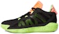 adidas Dame 6 'Signal Green Coral' Lelaki Wanita Kasut Sukan EF9871