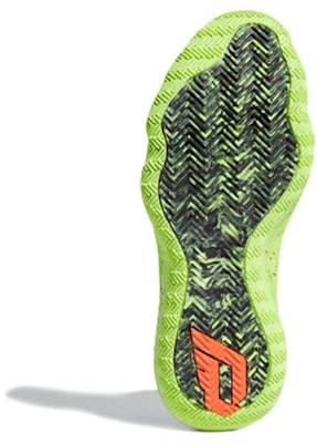 adidas Dame 6 'Verde Señal Coral' EF9871 Details for adidas Dame 6 'Verde Señal Coral' EF9871