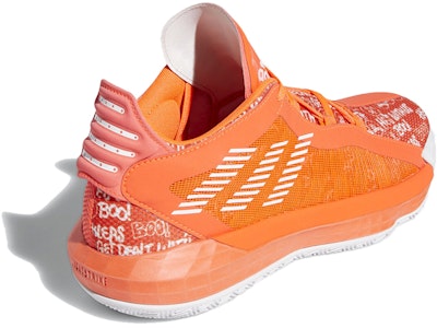 阿迪达斯 Dame 6 '太阳红' FU6808 Lookbook 阿迪达斯 Dame 6 '太阳红' FU6808