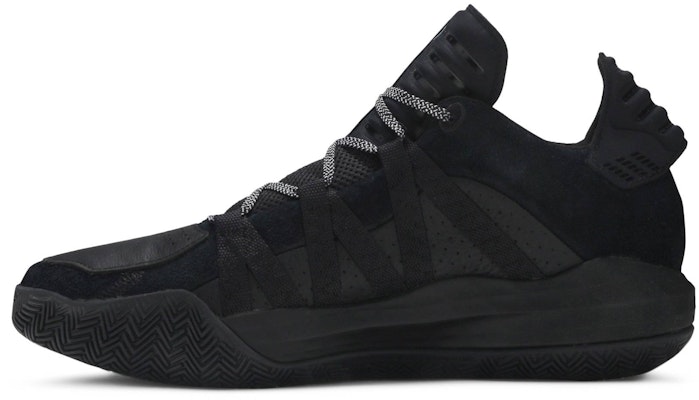 adidas Dame 6 Kulit 'Hitam Emas' FV8627 Lookbook adidas Dame 6 Kulit 'Hitam Emas' FV8627